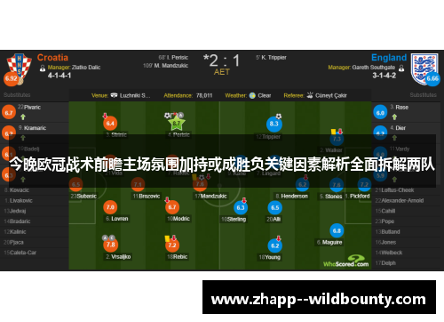 今晚欧冠战术前瞻主场氛围加持或成胜负关键因素解析全面拆解两队 今晚欧冠战术前瞻主场氛围加持或成胜负关键因素解析全面拆解两队